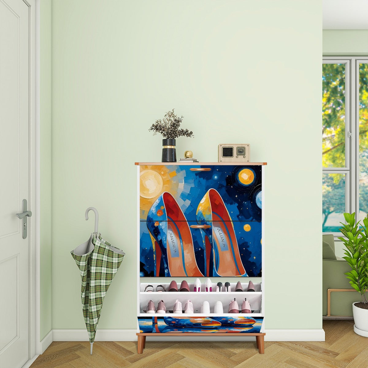 Shoe Cabinet (Made in USA)