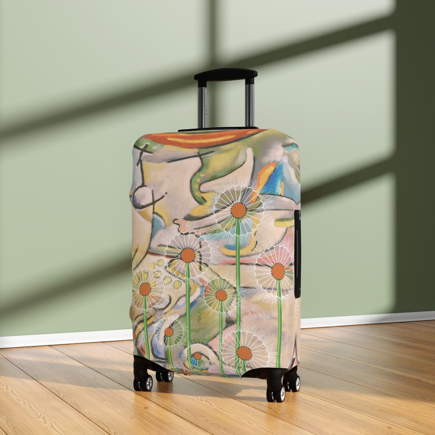 Lewiston Abstract Art Luggage Cover