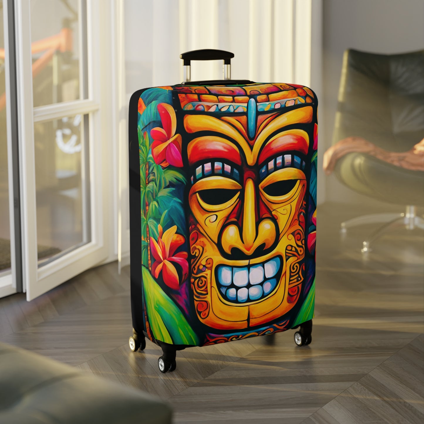 Tiki Tom Luggage Cover ONLY