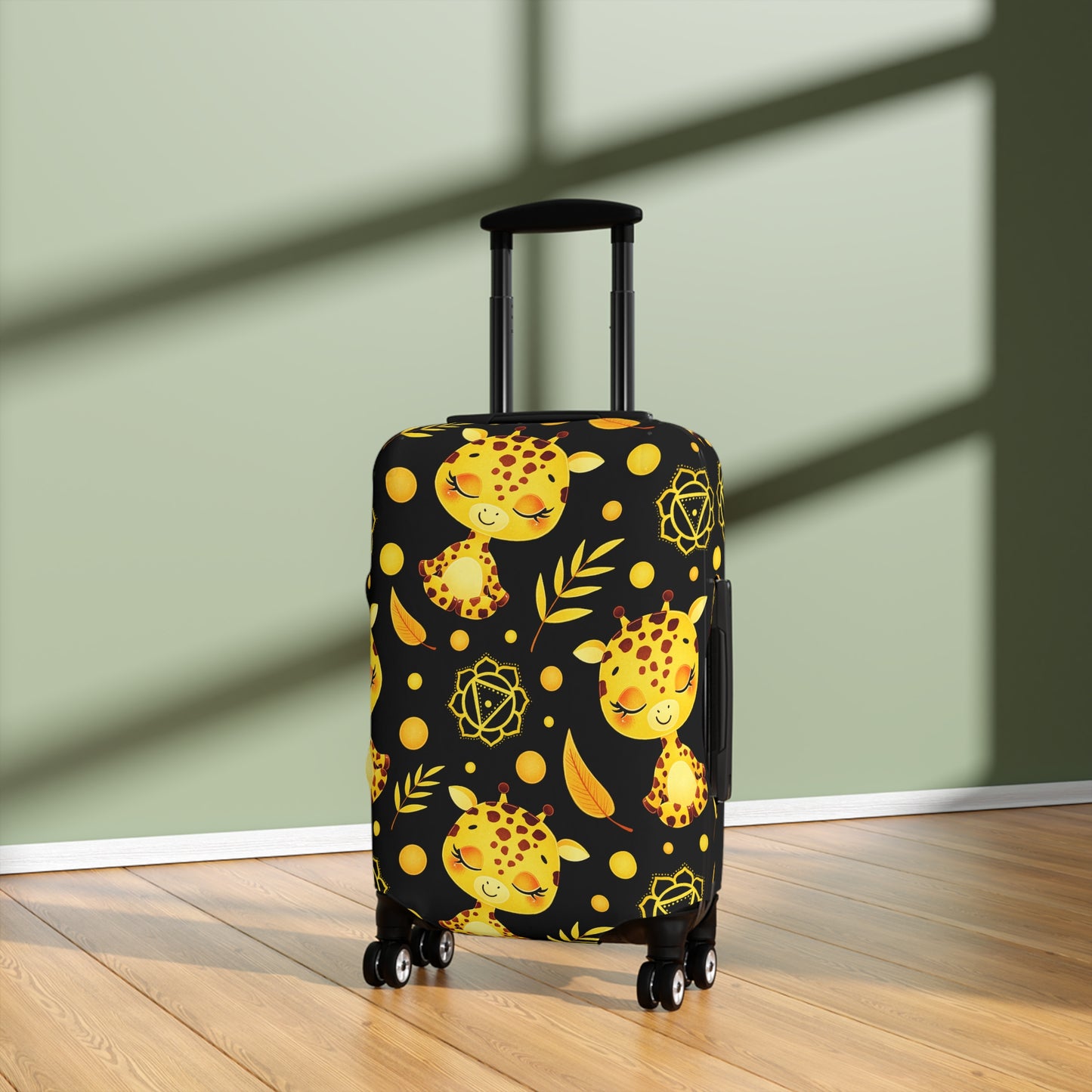 Zen Giraffe Luggage Cover