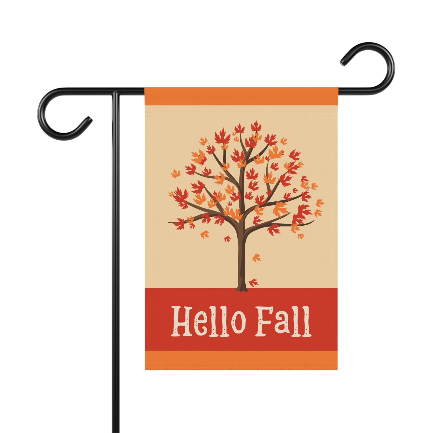 Hello Fall 2-Sided Garden & House Banner