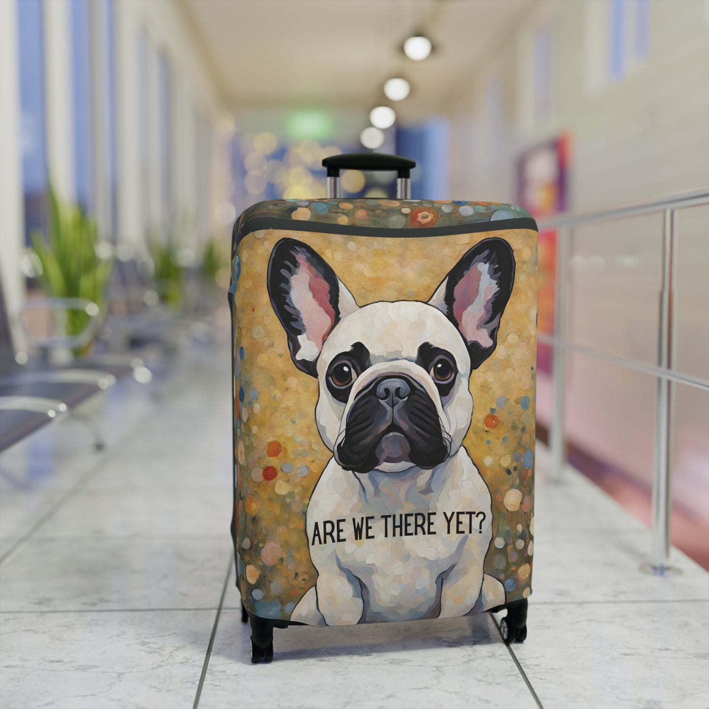 Are We There Yet? French Bulldog Luggage Cover