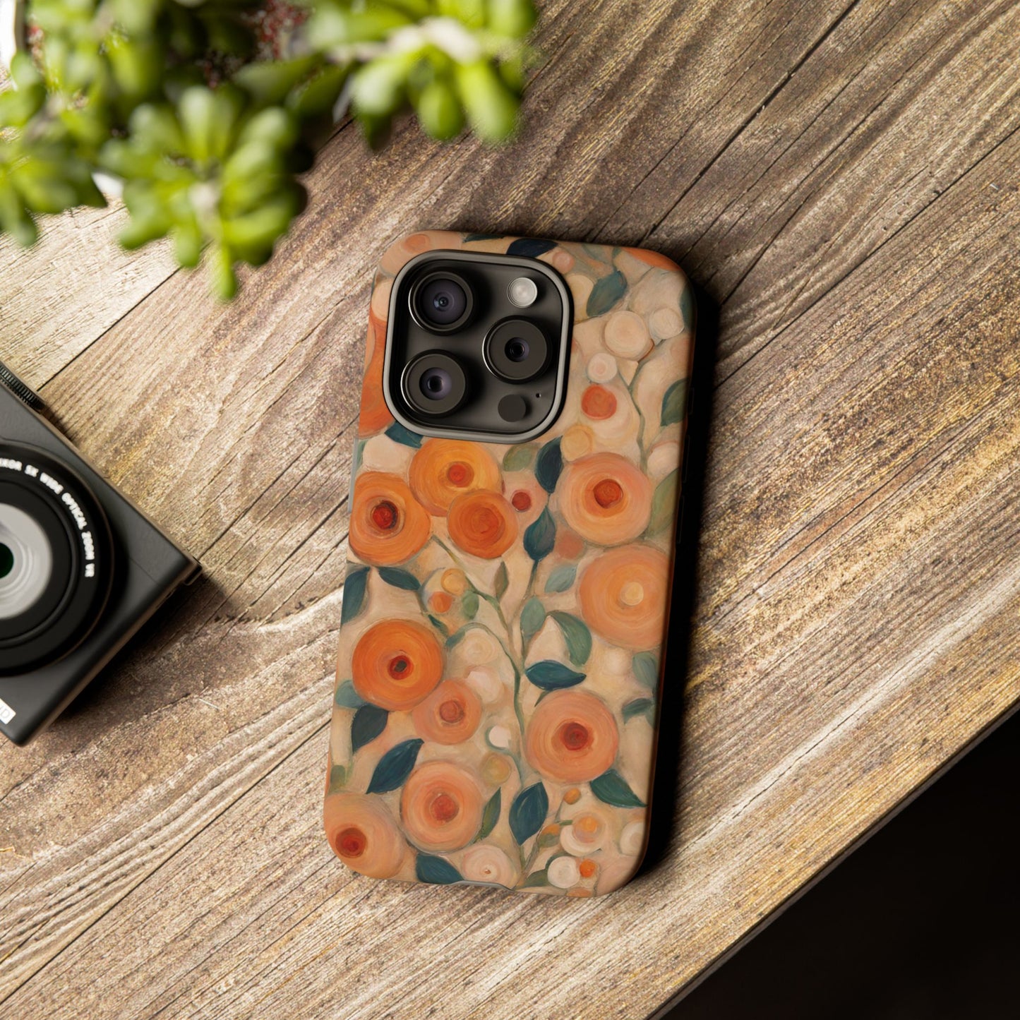 Citrus Floral iPhone Samsung Galaxy Google Pixel Tough Cases