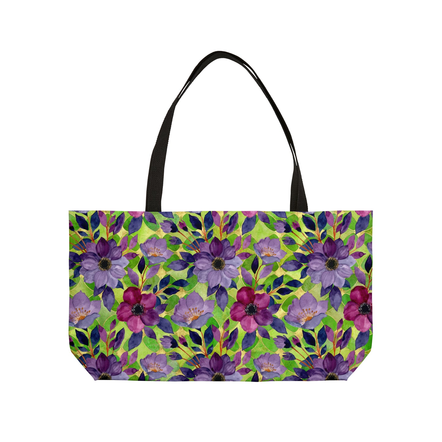 Skipper Floral Weekender Tote Bag