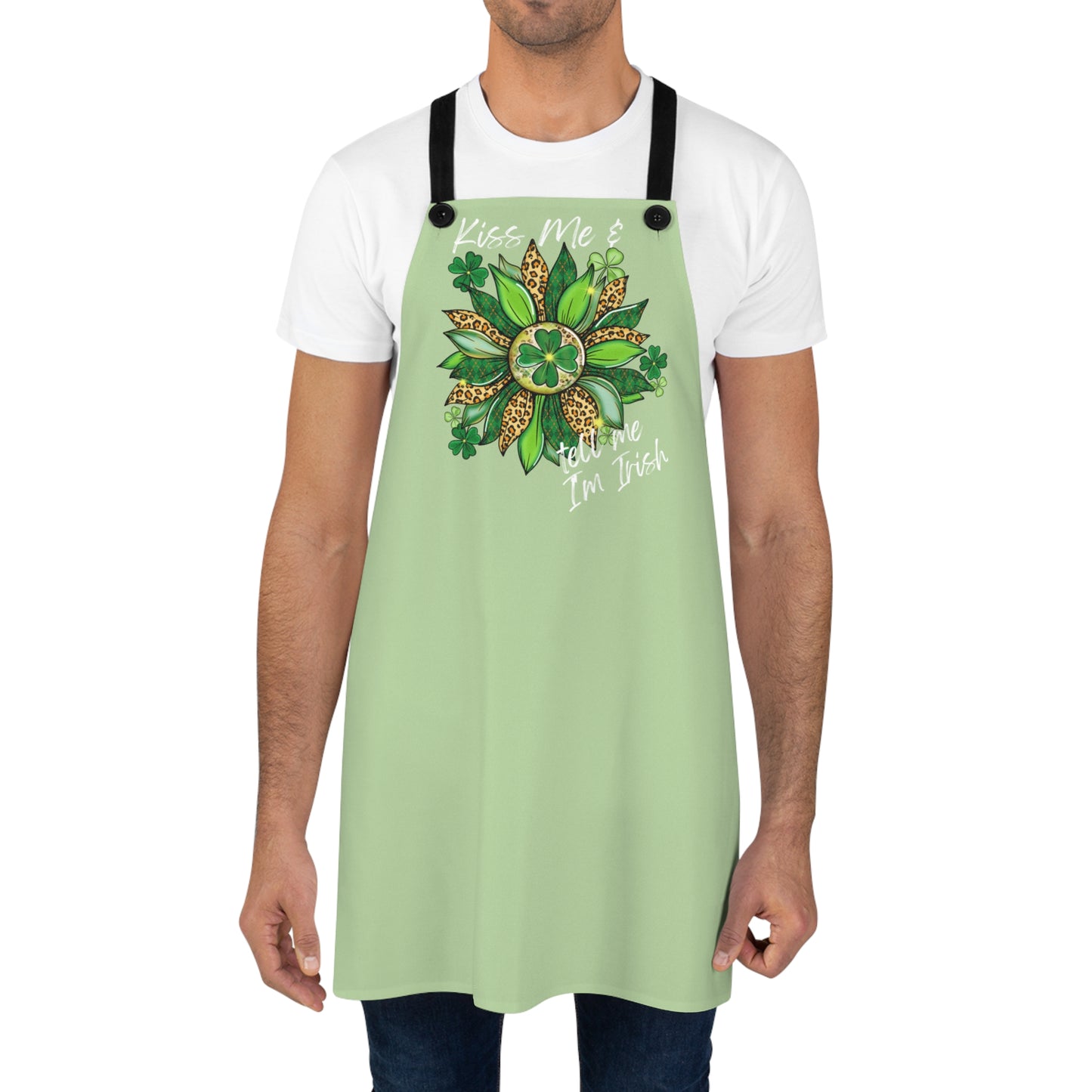 Kiss Me & Tell Me I'm Irish Apron