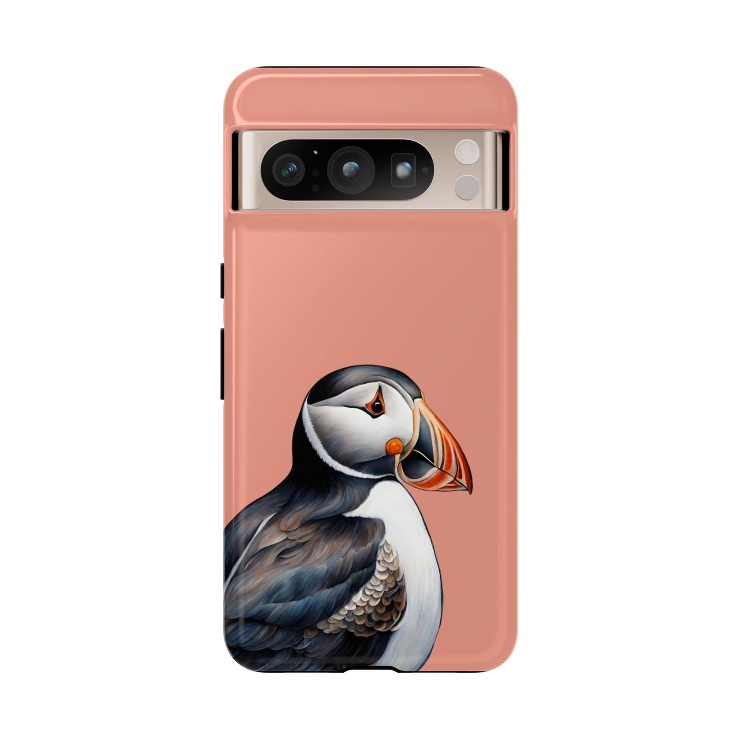 Puffin Wildlife iPhone Samsung Galaxy Google Pixel Tough Cases