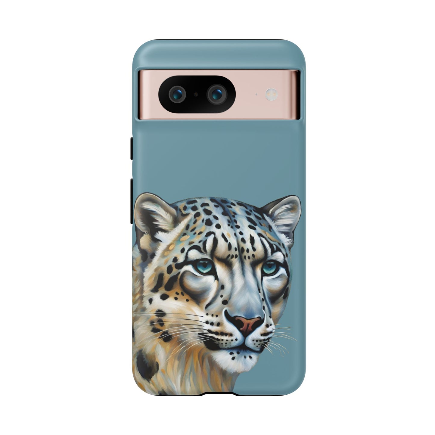 Snow Leopard iPhone Samsung Galaxy Google Pixel Tough Cases