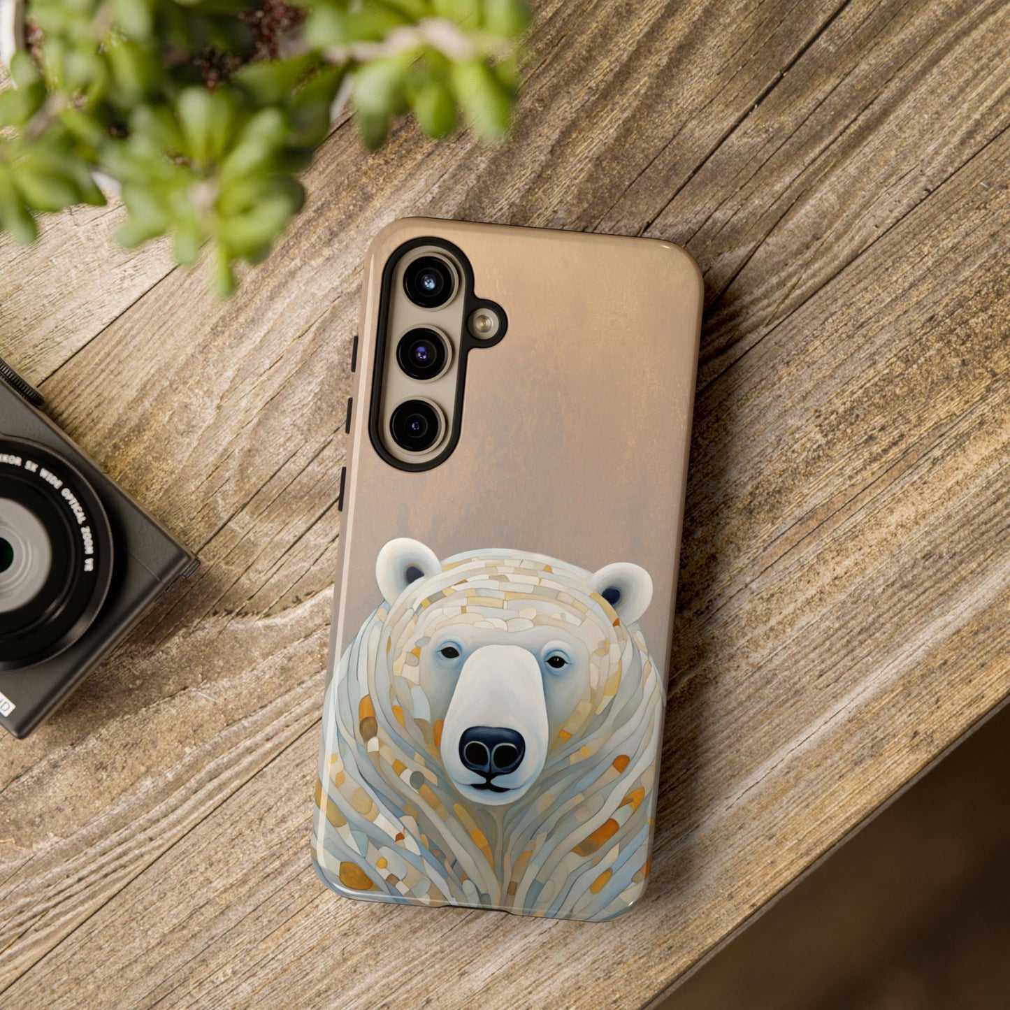 Polar Bear Wildlife iPhone Samsung Galaxy Google Pixel Tough Cases