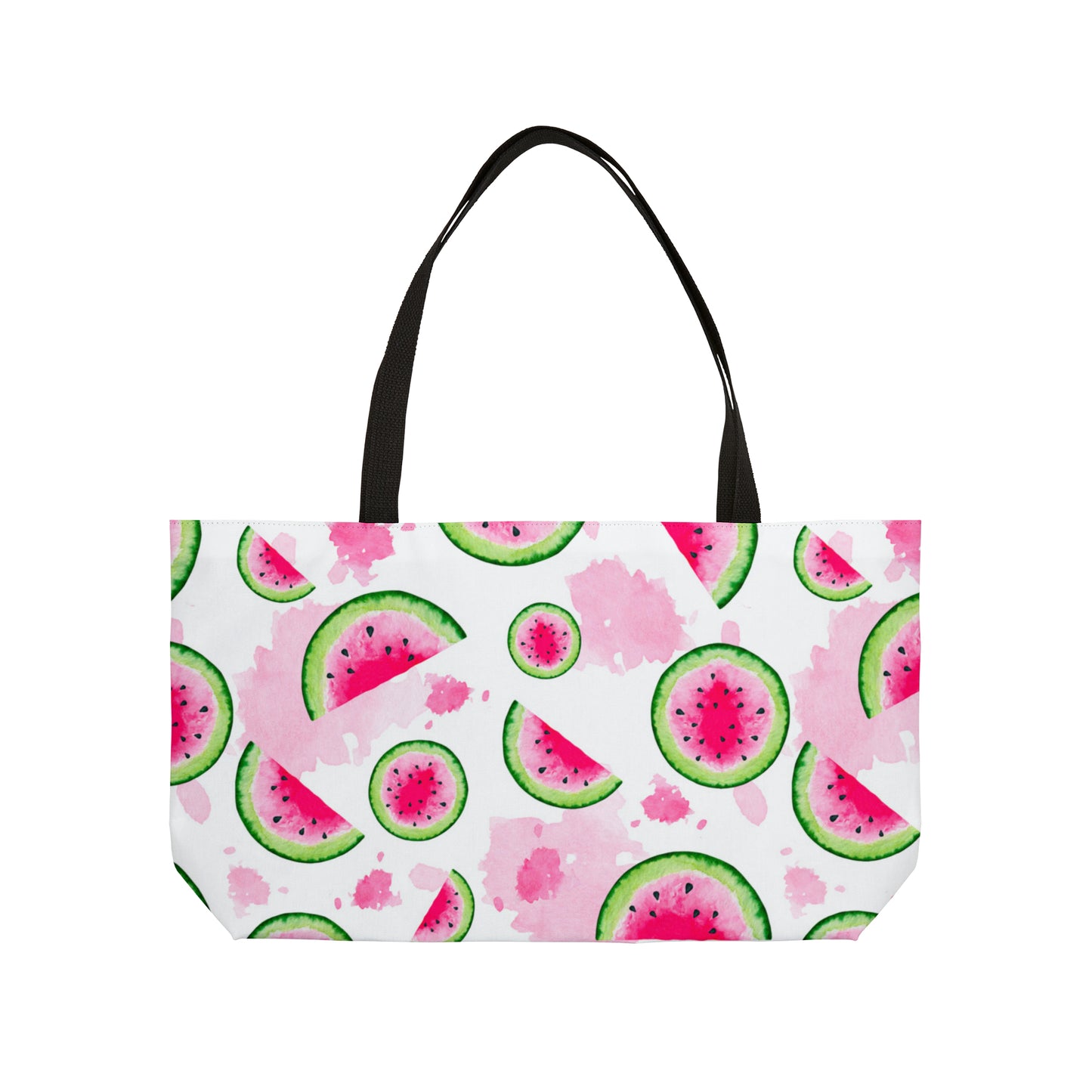 Watermelon Splash Weekender Tote Bag