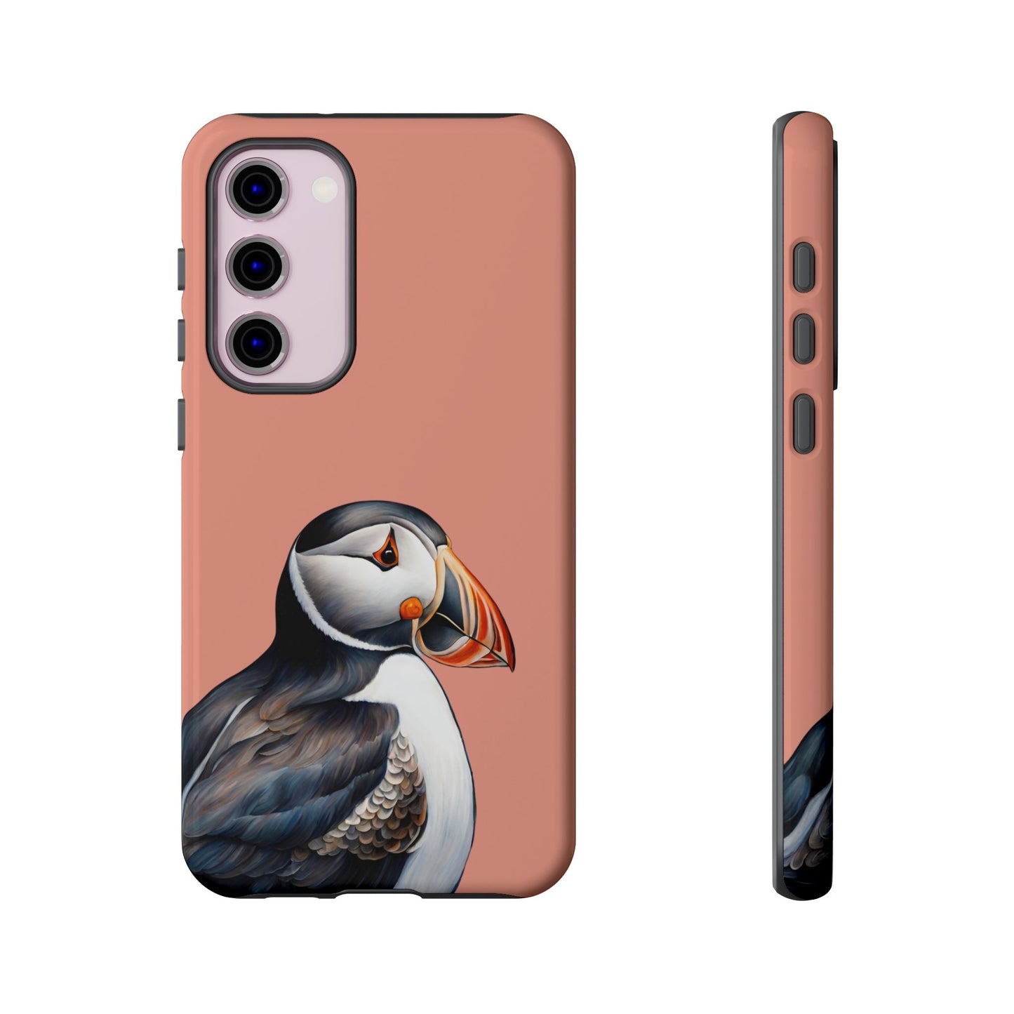 Puffin Wildlife iPhone Samsung Galaxy Google Pixel Tough Cases