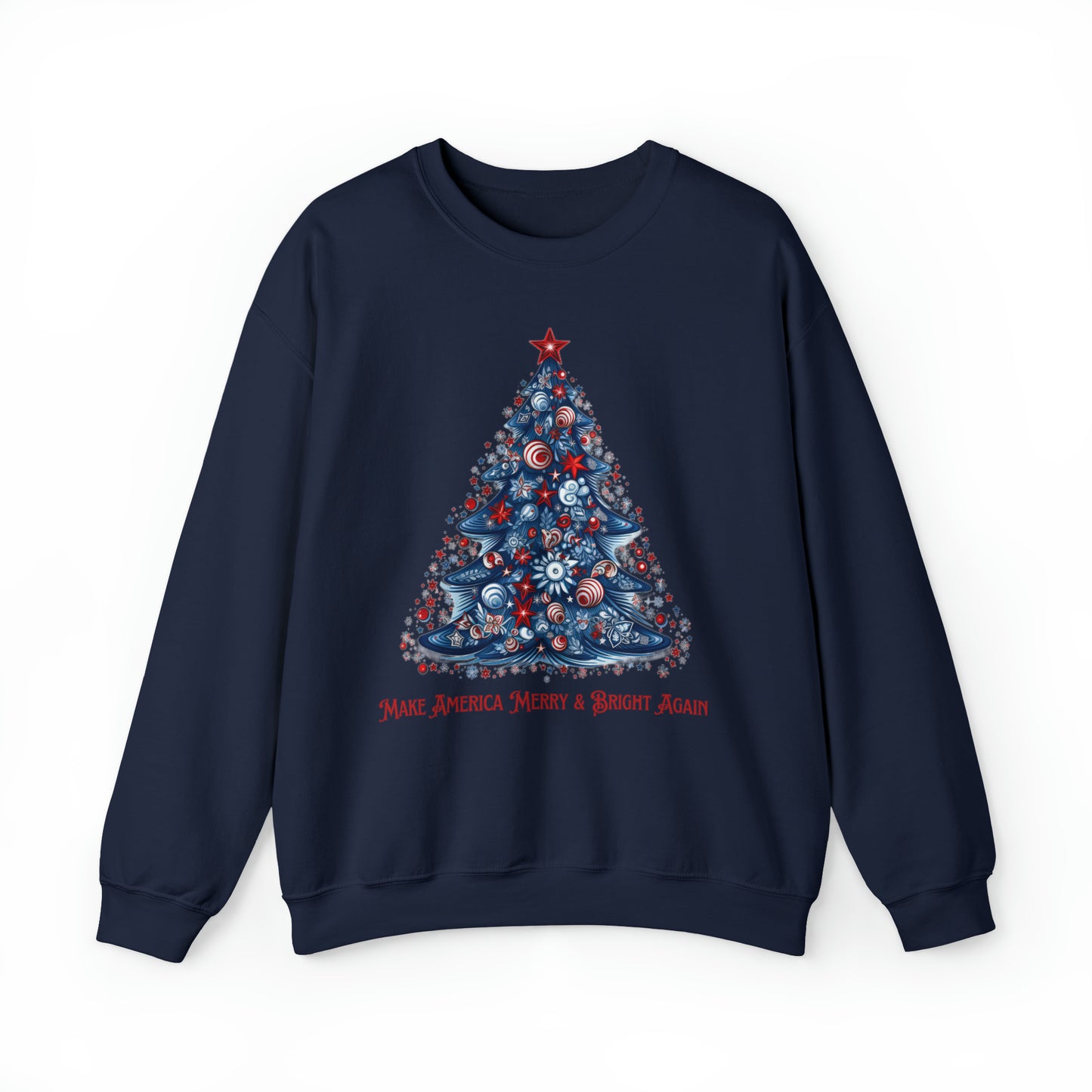 Make America Merry & Bright Again 2 Unisex Heavy Blend™ Crewneck Sweatshirt