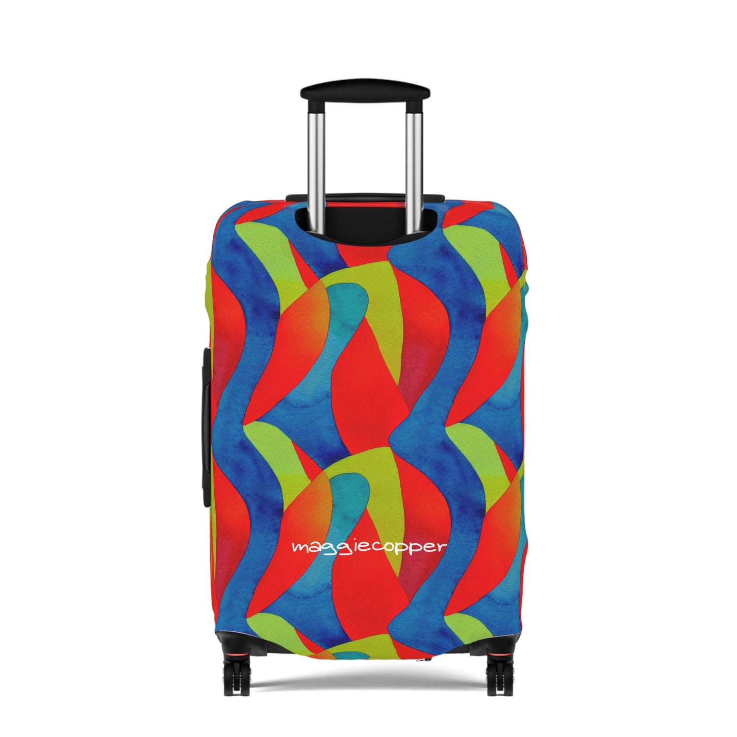 Obvious Bright Abstract Luggage Cover