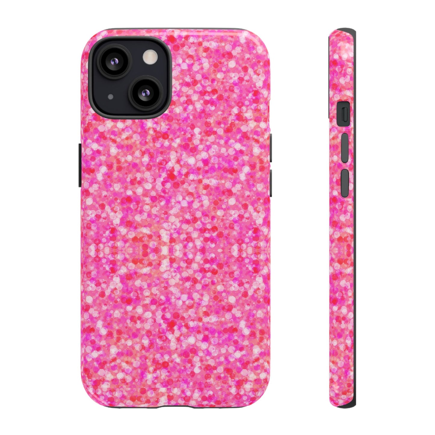 Poppin Pink iPhone Samsung Galaxy Google Pixel Tough Cases