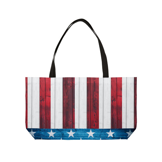 American Wood Weekender Tote Bag