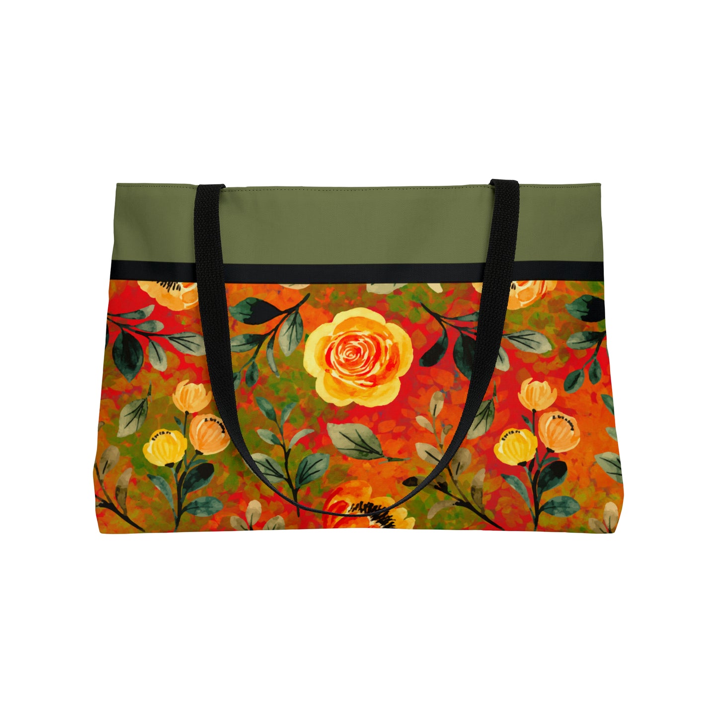 Saratoga Floral Weekender Tote Bag