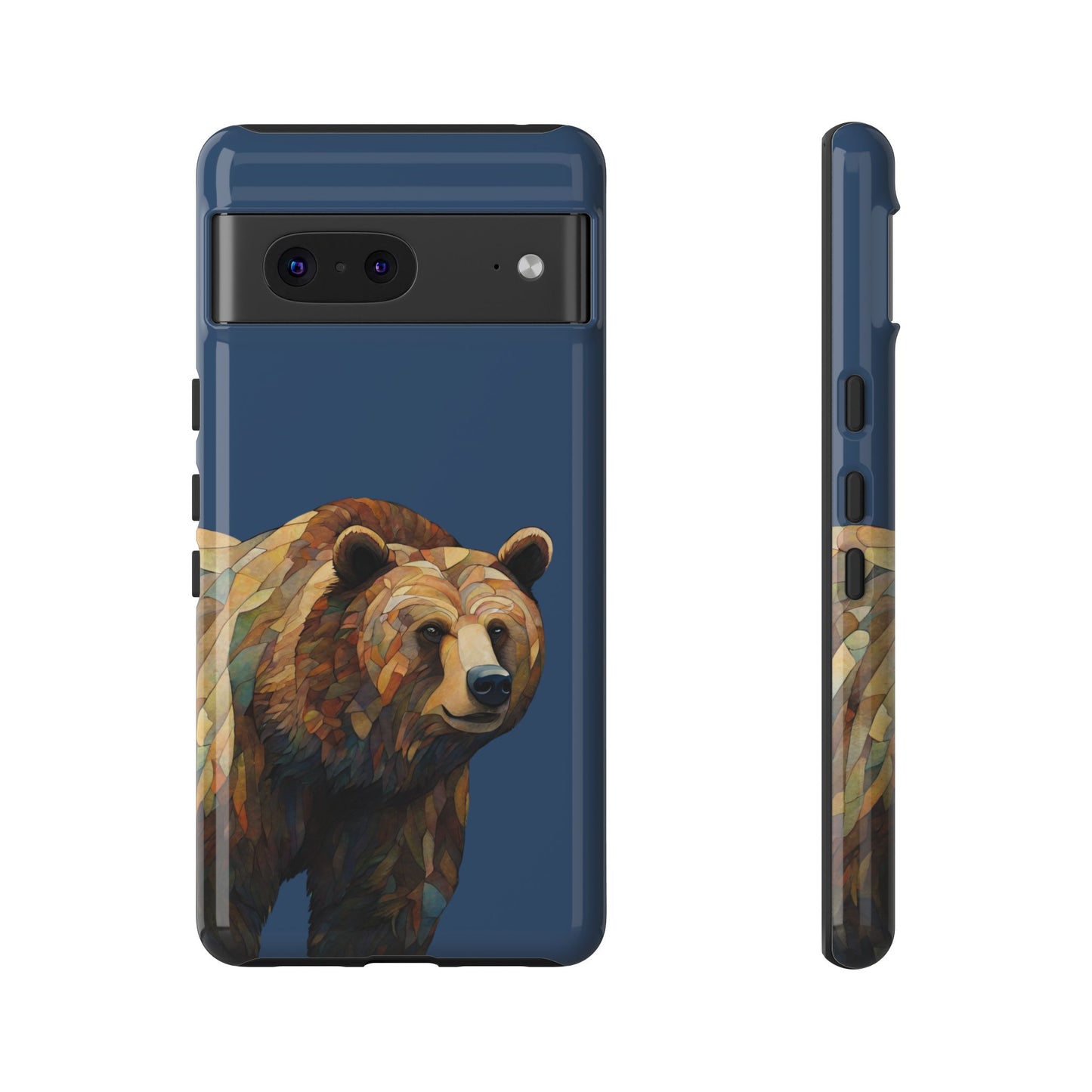 Grizzly Wildlife iPhone Samsung Galaxy Google Pixel Tough Cases