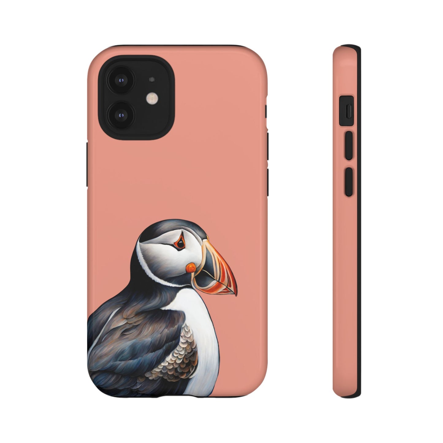 Puffin Wildlife iPhone Samsung Galaxy Google Pixel Tough Cases