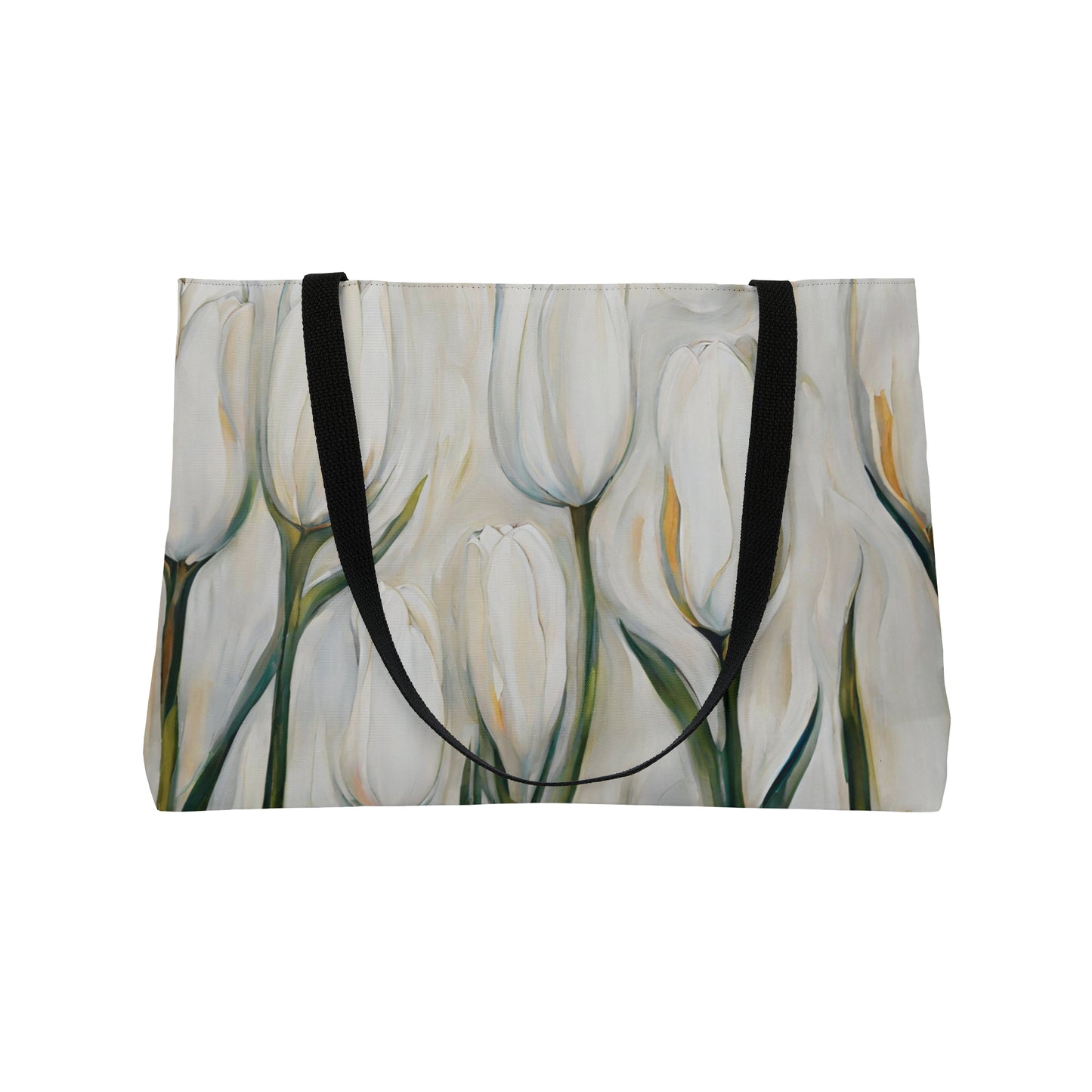 White Tulips Weekender Tote Bag