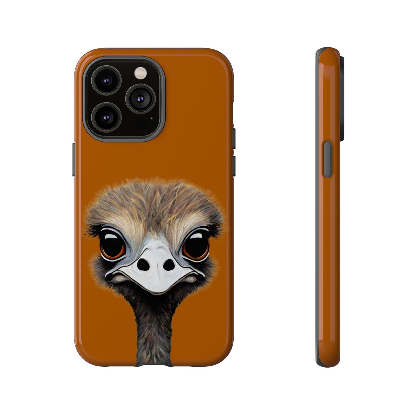 Ostrich Wildlife iPhone Samsung Galaxy Google Pixel Tough Cases