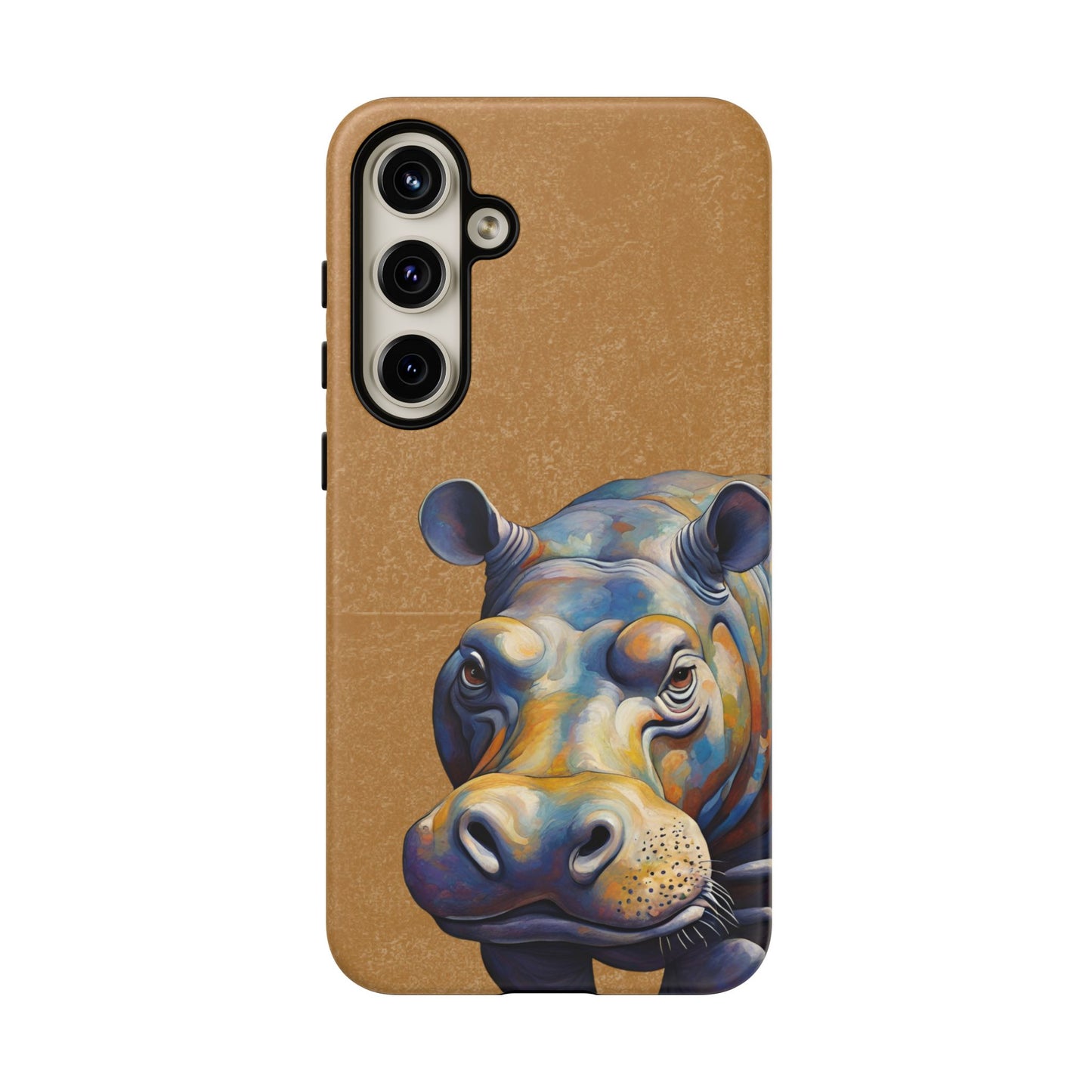 Hippo Wildlife iPhone Samsung Galaxy Google Pixel Tough Cases