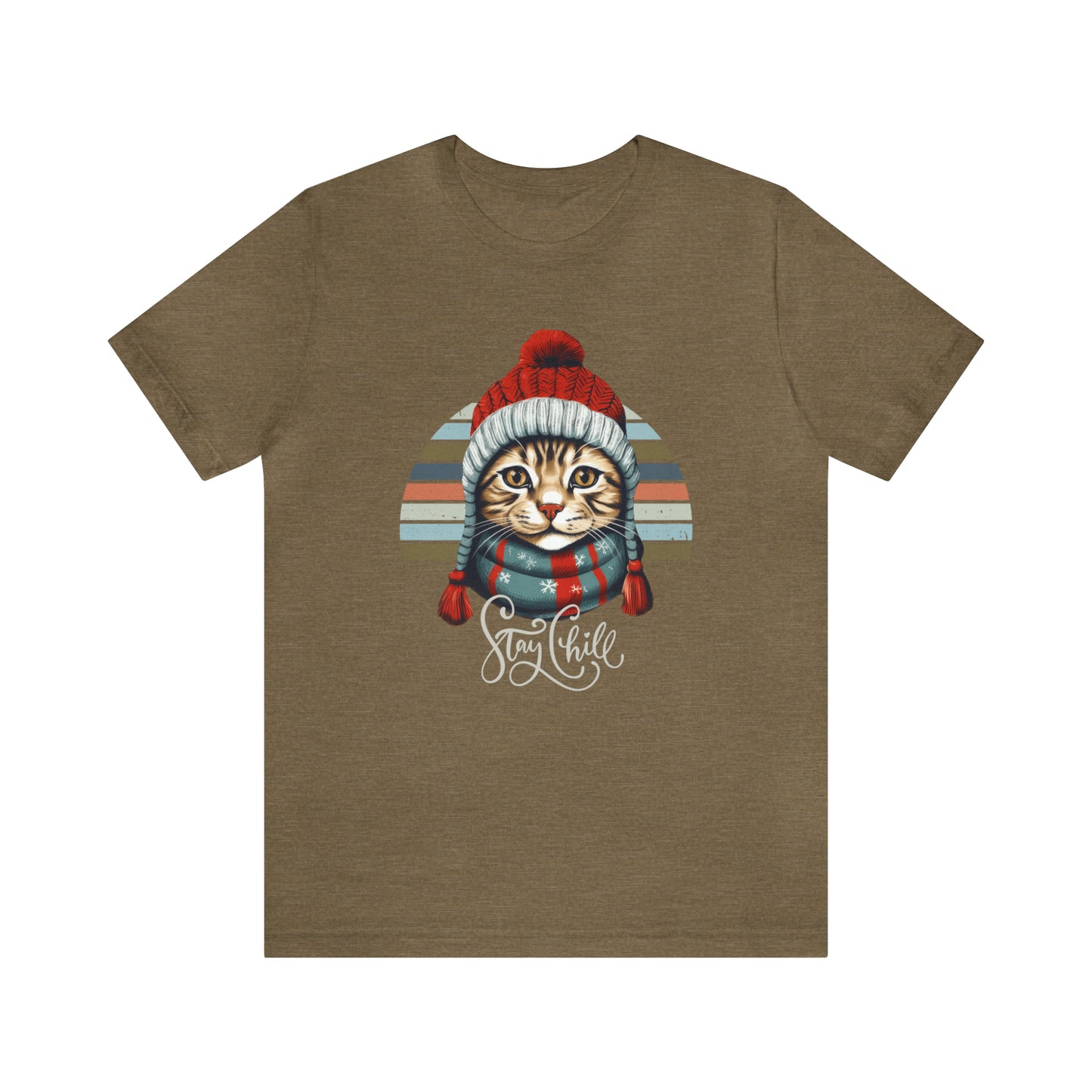 Stay Chill American Shorthair Unisex Jersey Short Sleeve Tee