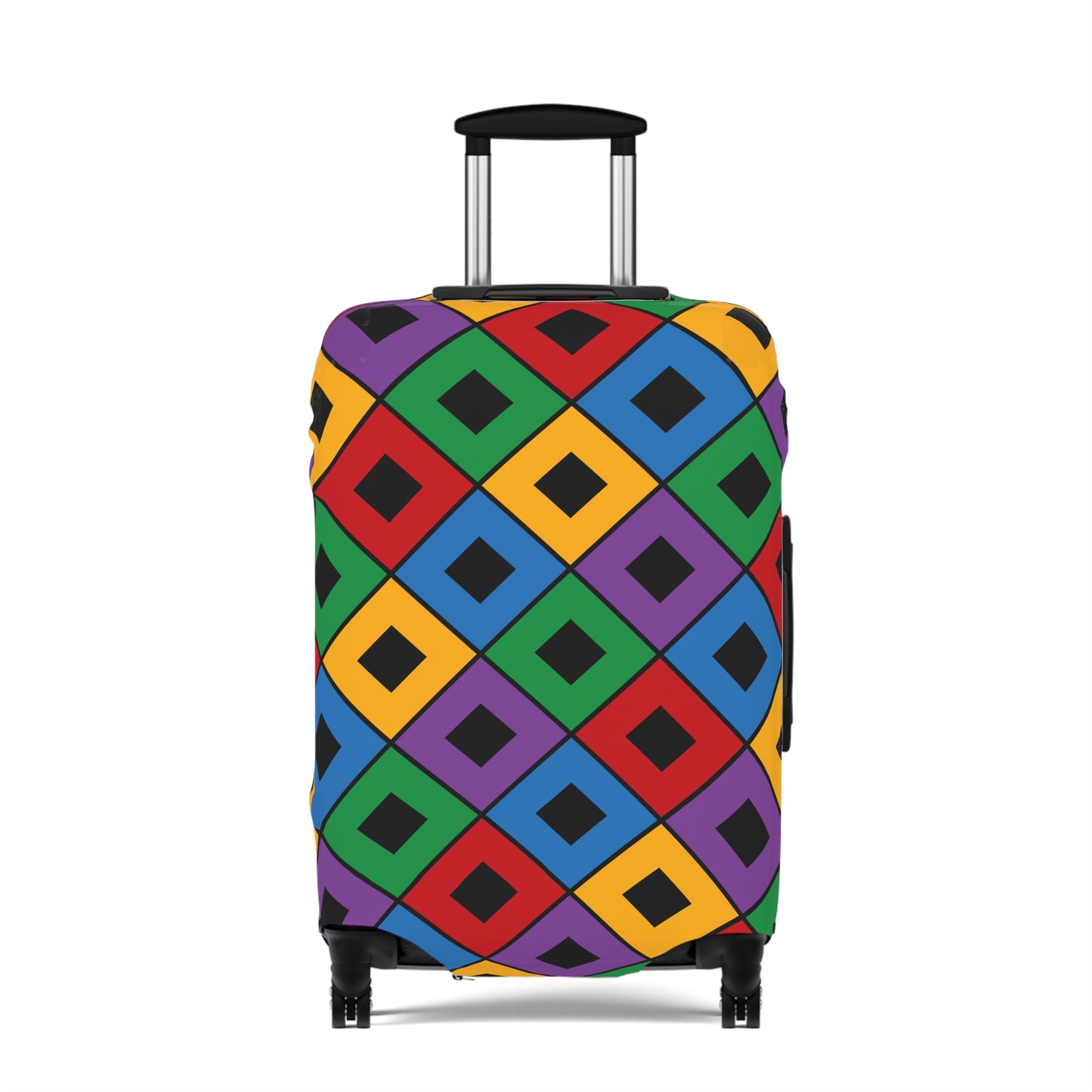 Connor Bright Squares Luggage Cover