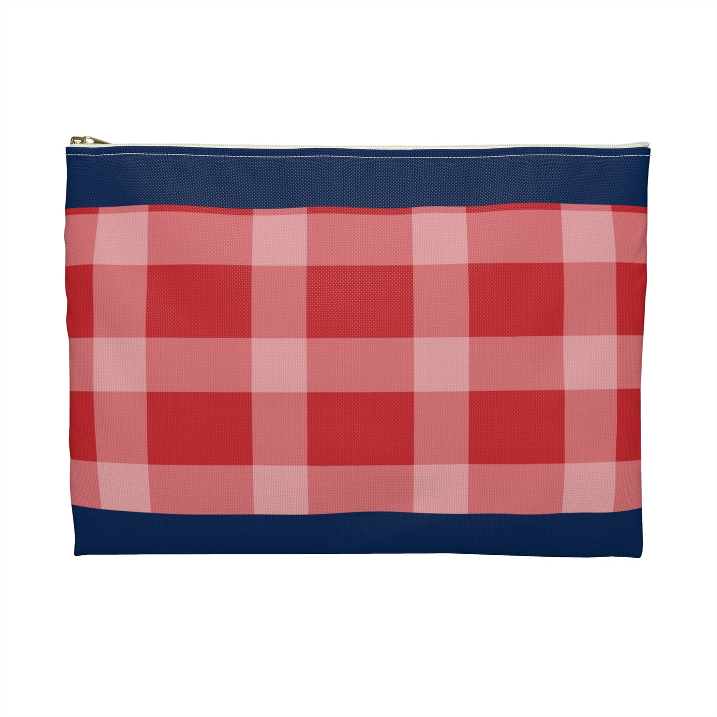 Red Plaid St Louis Cardinals Accessory Pouch