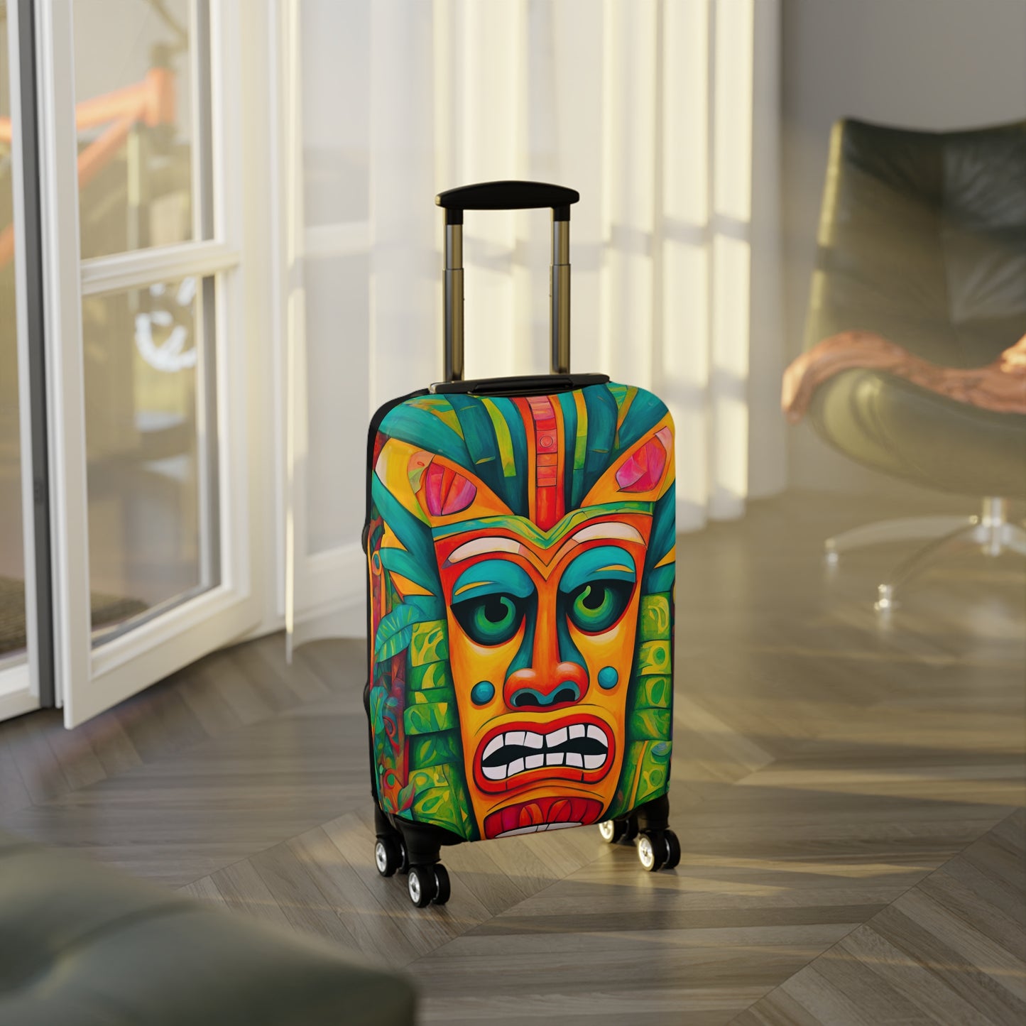 Tiki Joe Luggage Cover ONLY