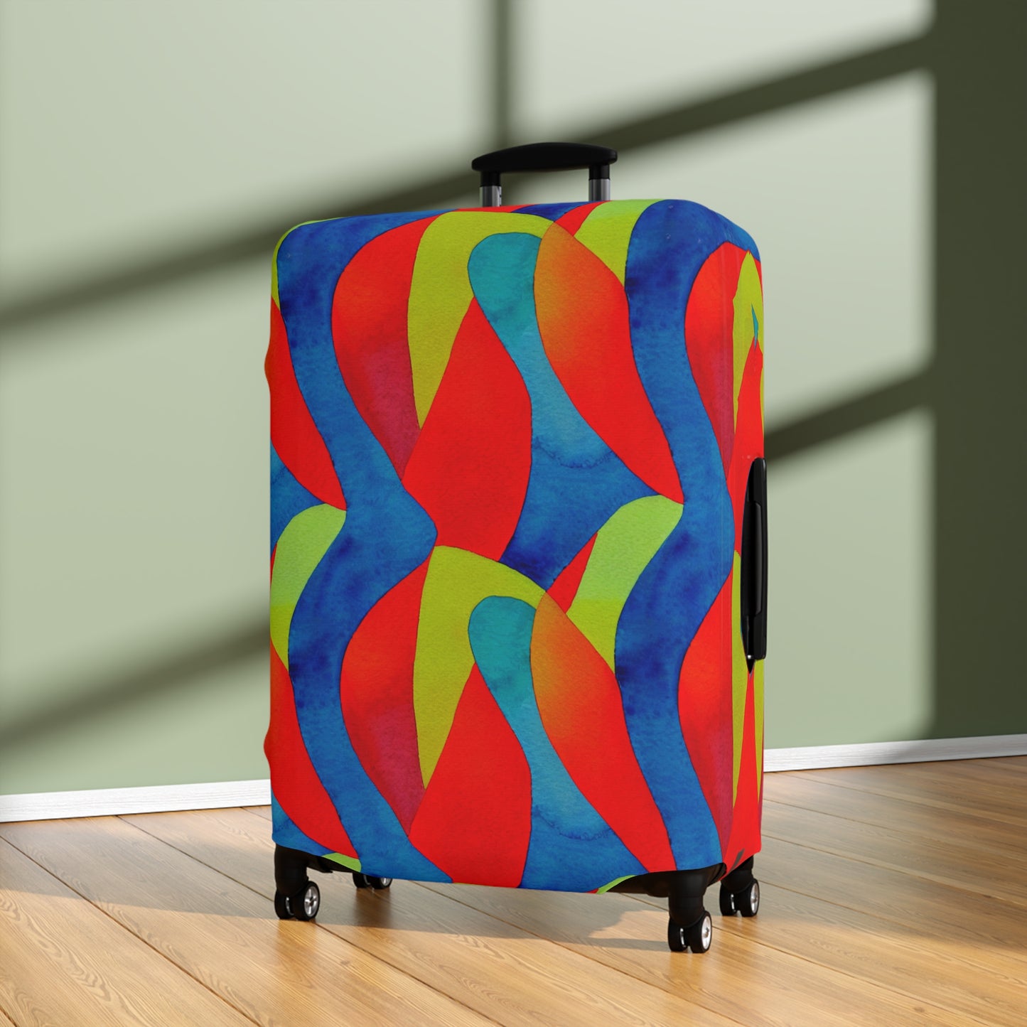 Obvious Bright Abstract Luggage Cover