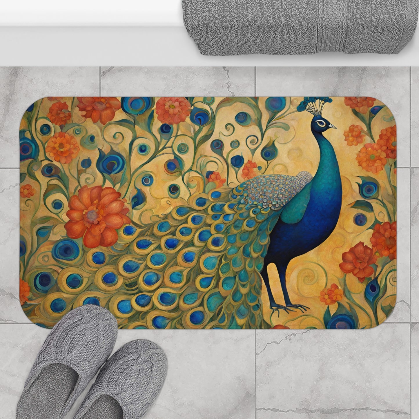 Flaunting It Microfiber Bath Mat