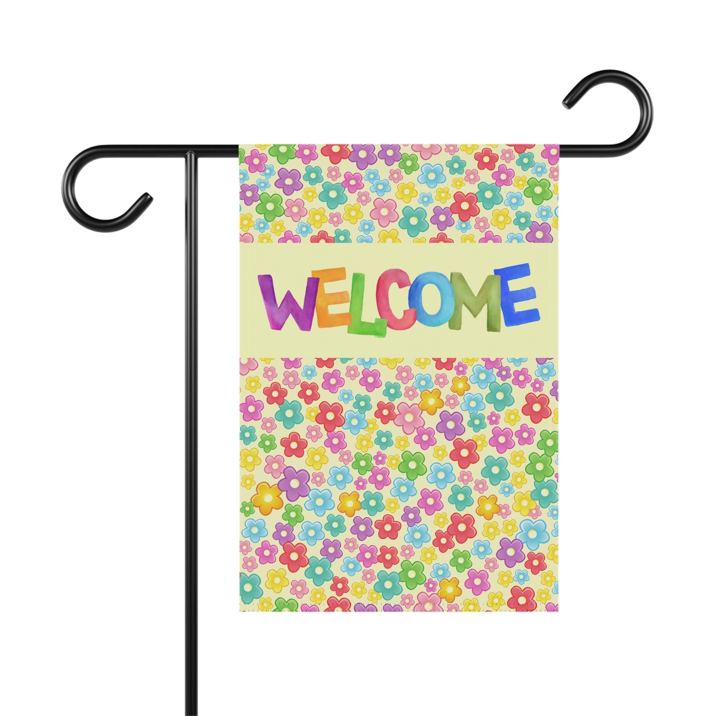 Spring Welcome 2-Sided Garden & House Banner