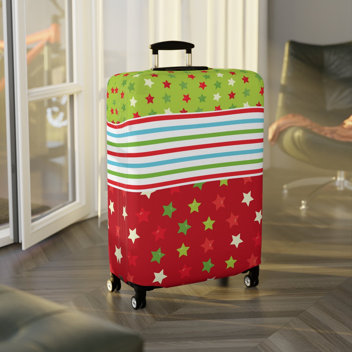 Snappy Holiday Luggage Cover