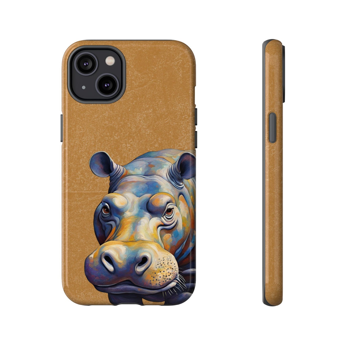 Hippo Wildlife iPhone Samsung Galaxy Google Pixel Tough Cases