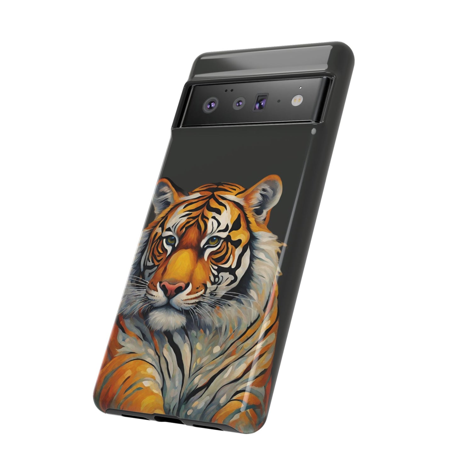 Tiger Wildlife iPhone Samsung Galaxy Google Pixel Tough Cases