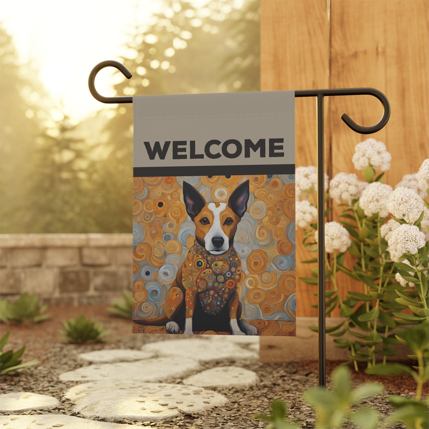 Owen Welcome 2-Sided Garden & House Flag/Banner