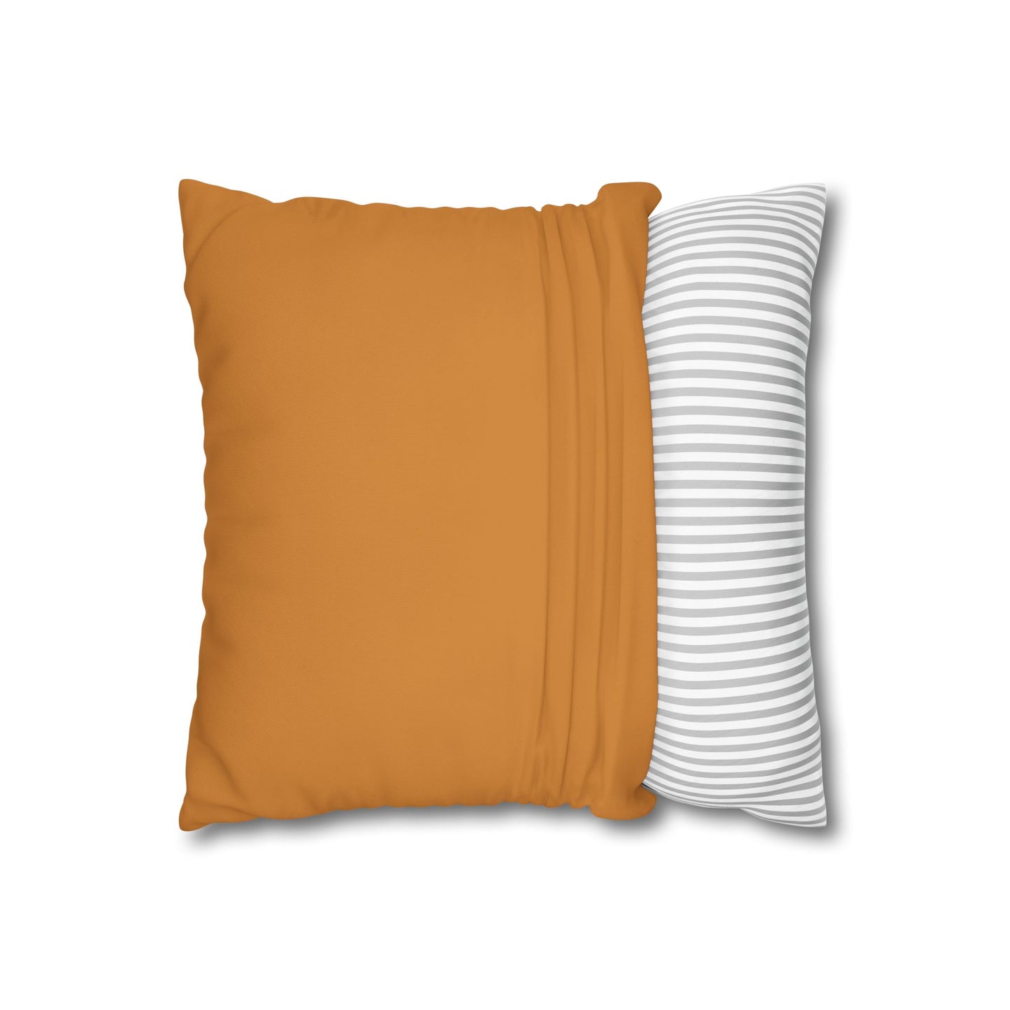 Autumn Path Square Poly Canvas Pillowcase