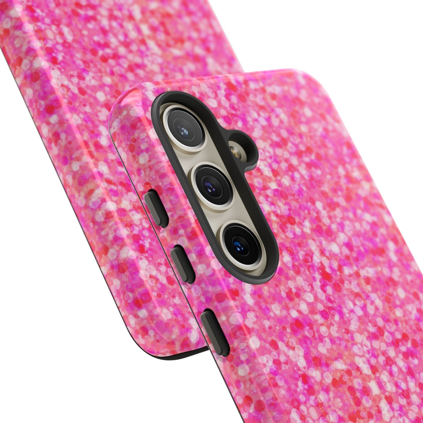 Poppin Pink iPhone Samsung Galaxy Google Pixel Tough Cases