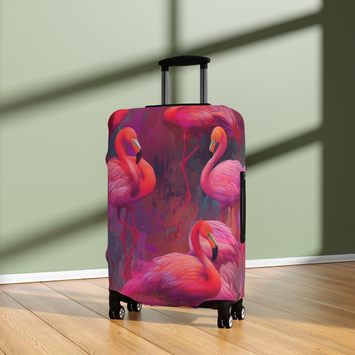 Flamingo Dreams Luggage Cover