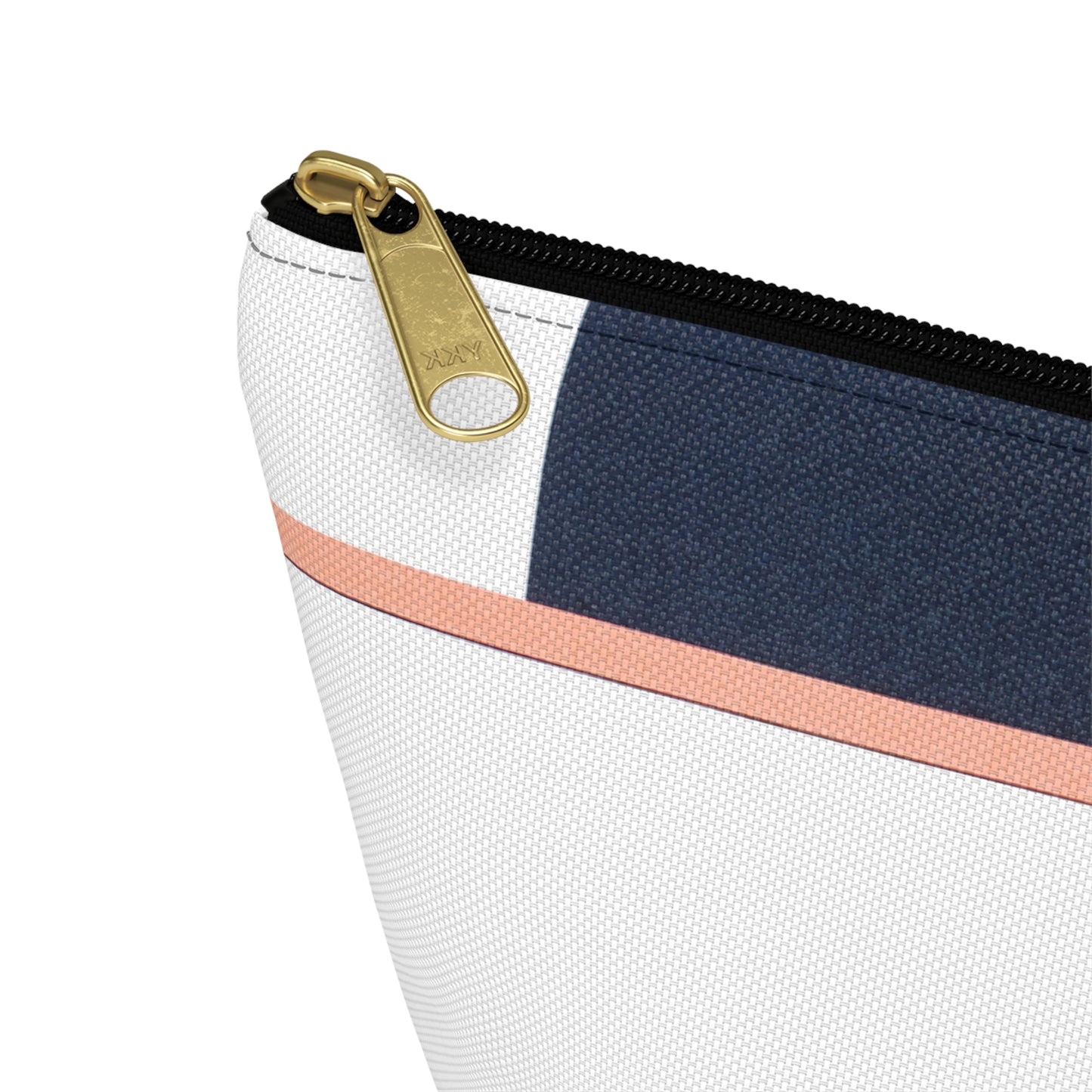 Modern Nautical Accessory Pouch w T-bottom