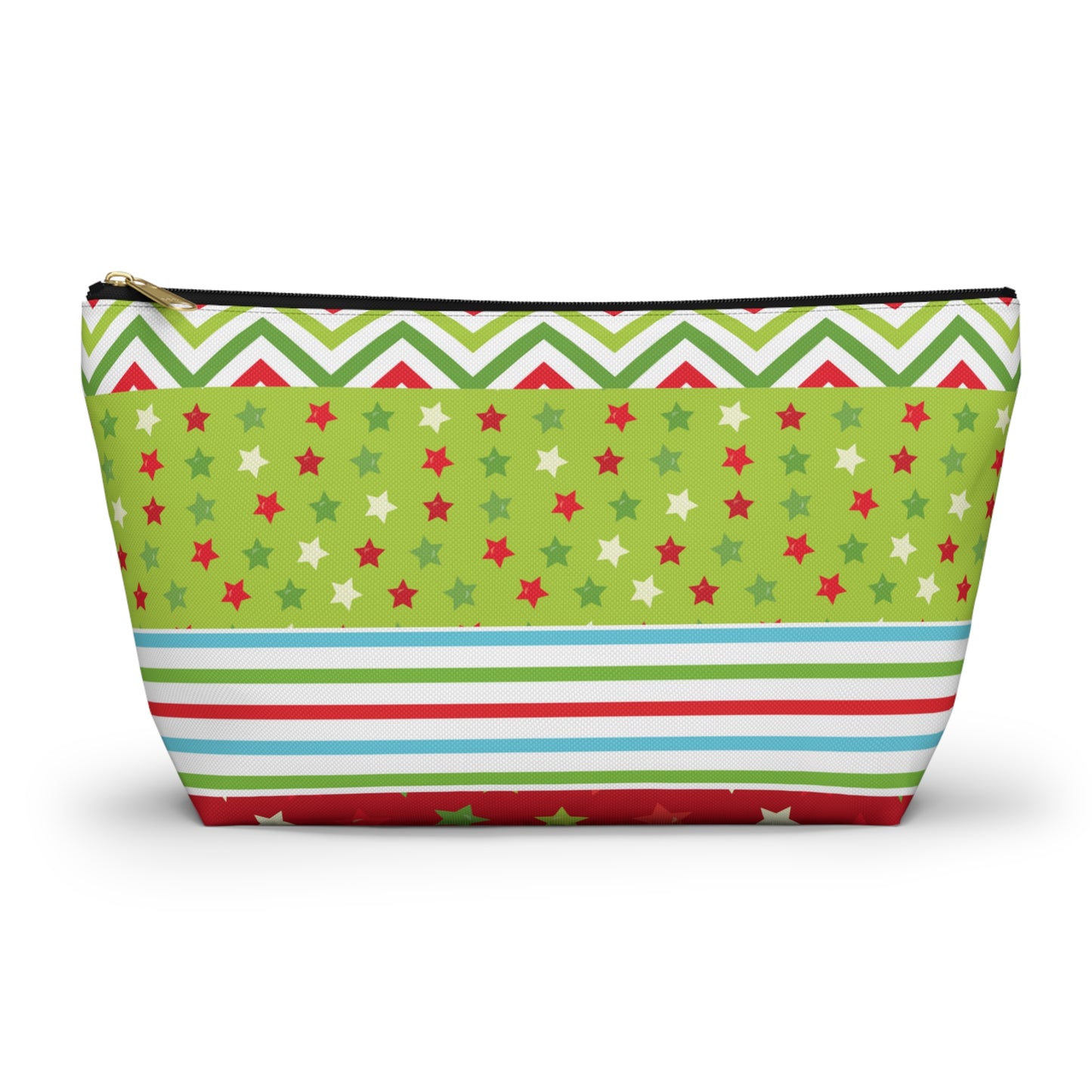 Snappy Holiday Accessory Pouch w T-bottom