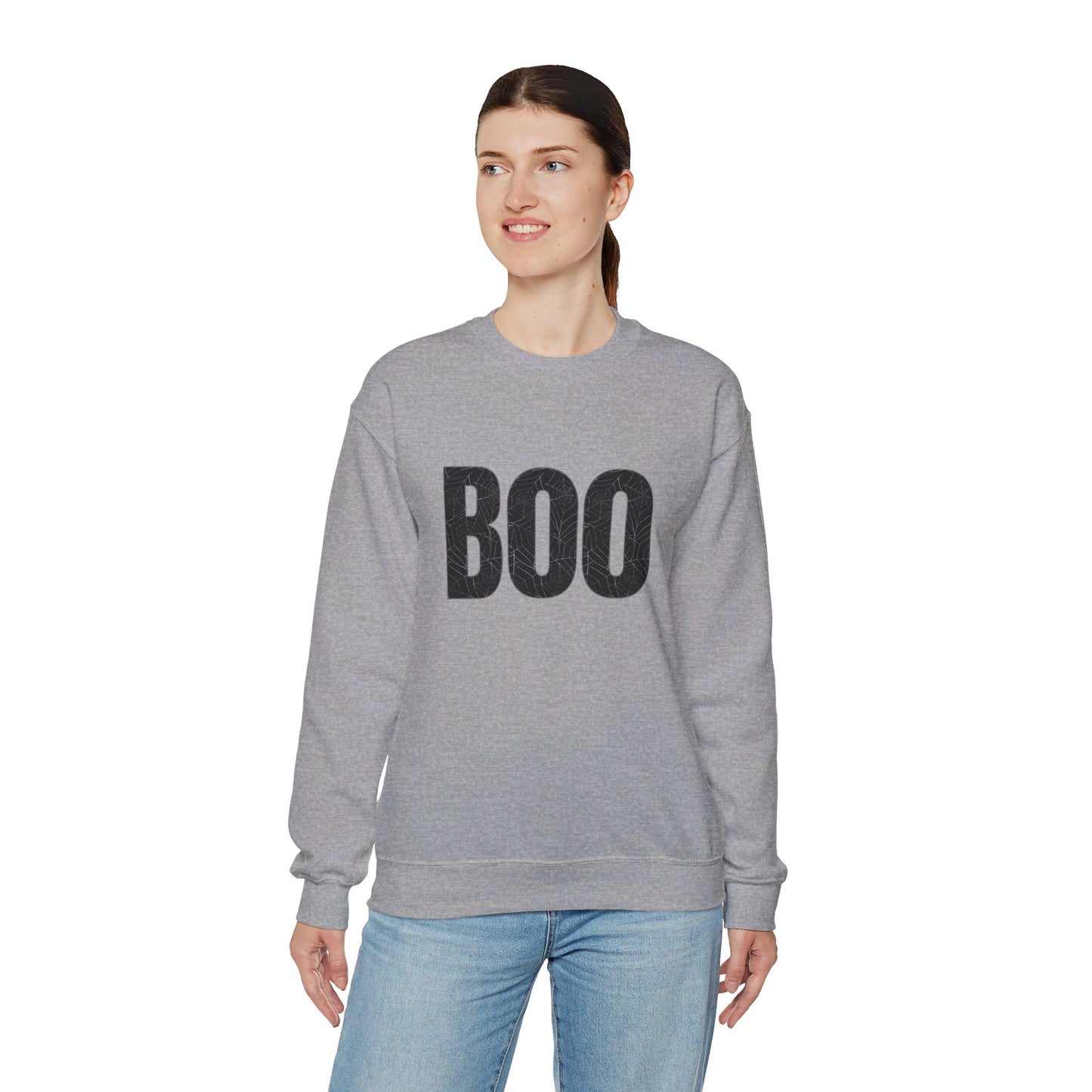 Spider Web BOO Unisex Heavy Blend™ Crewneck Sweatshirt