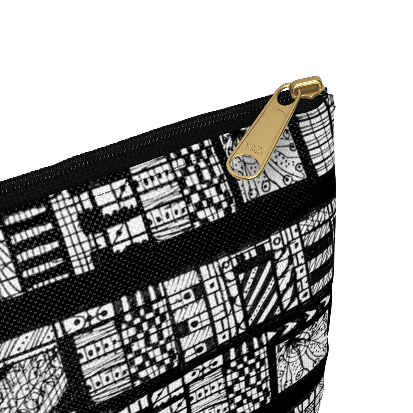 Tribal Black & White Accessory Pouch