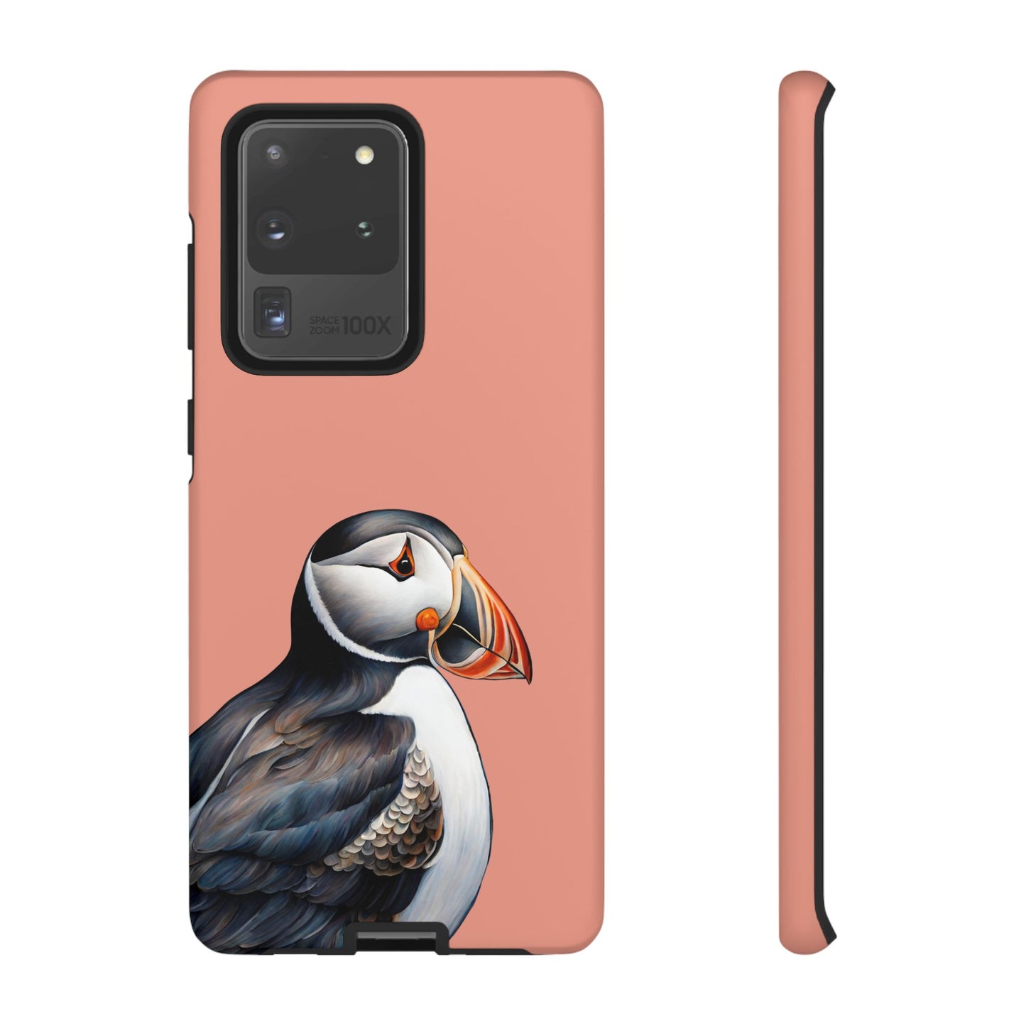 Puffin Wildlife iPhone Samsung Galaxy Google Pixel Tough Cases