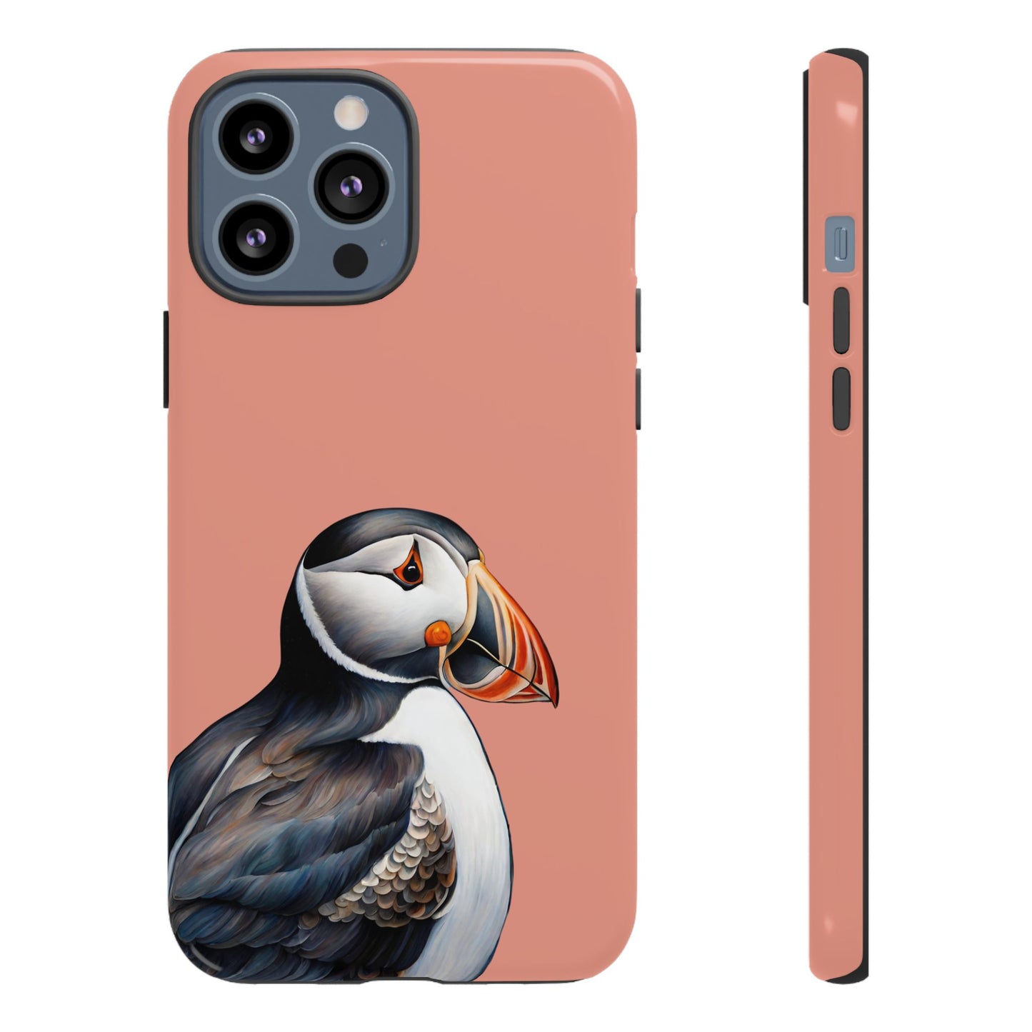 Puffin Wildlife iPhone Samsung Galaxy Google Pixel Tough Cases