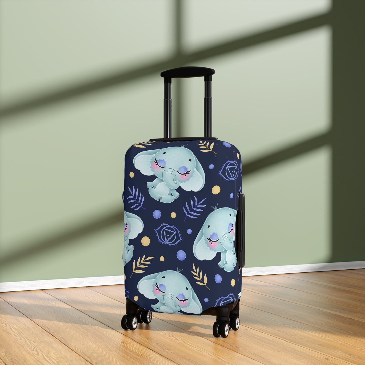 Zen Elephant Luggage Cover