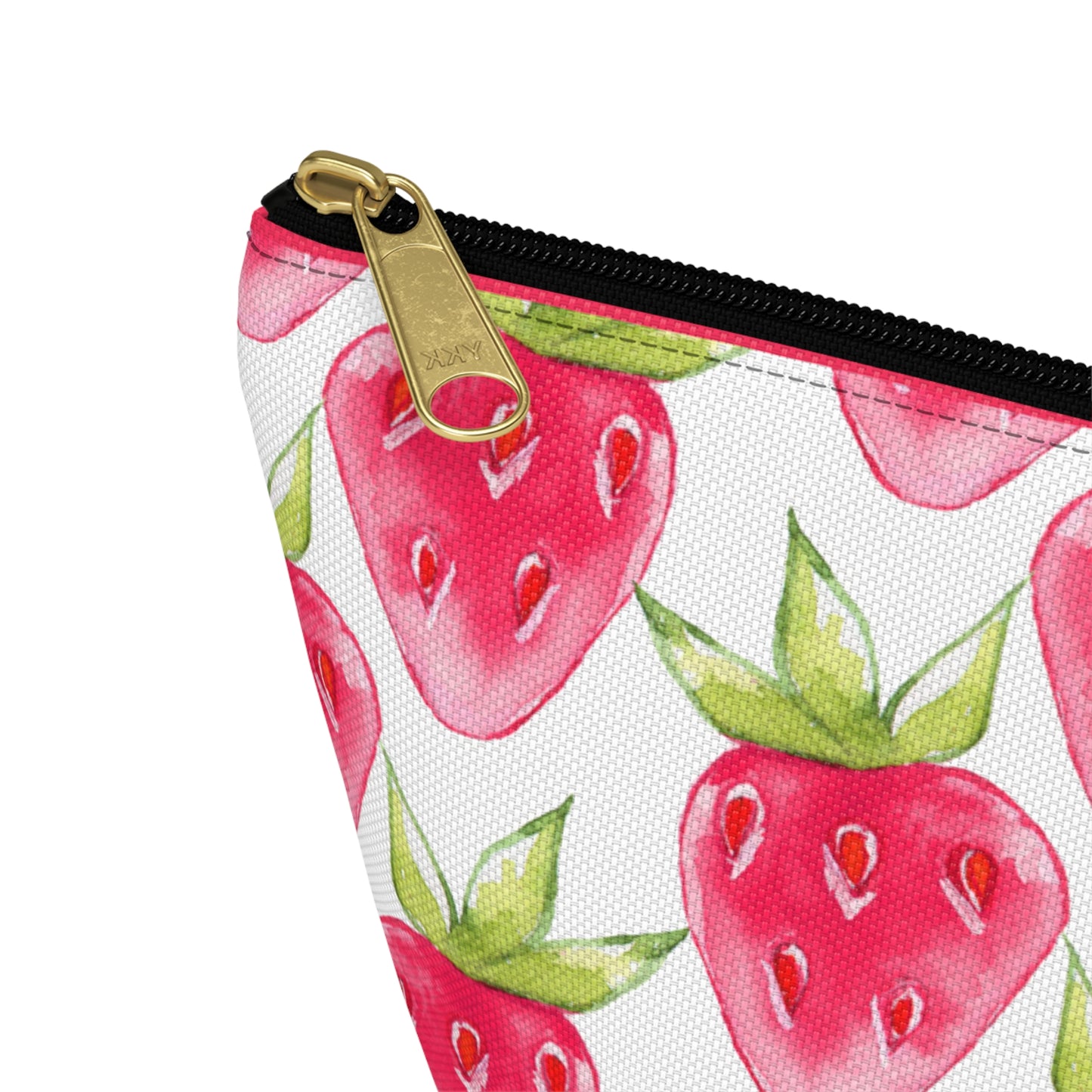 Strawberry Fields Accessory Pouch w T-bottom