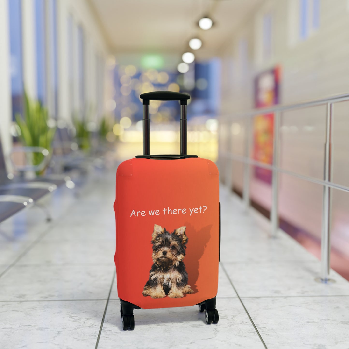 Yorkshire Terrier Are We There Yet? Luggage Cover