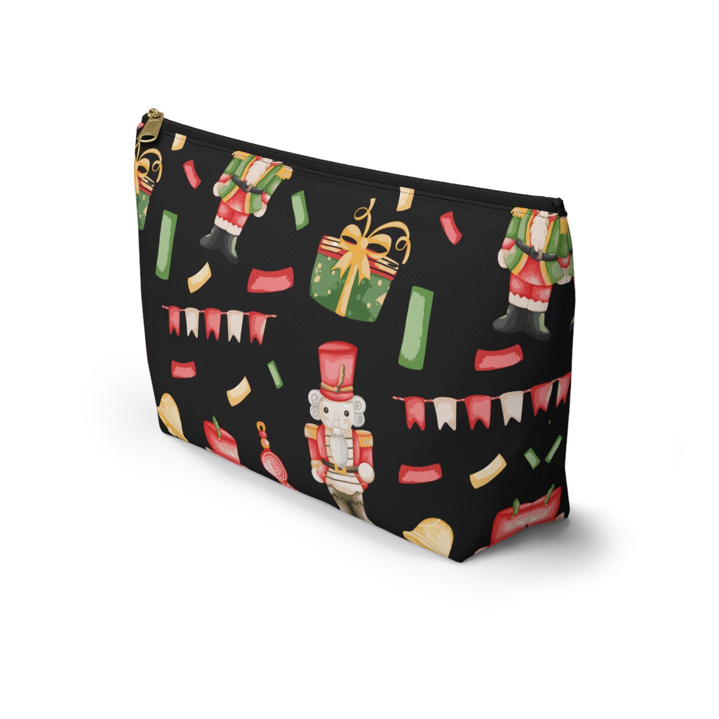 Nutcracker Sweet Accessory Pouch w T-bottom