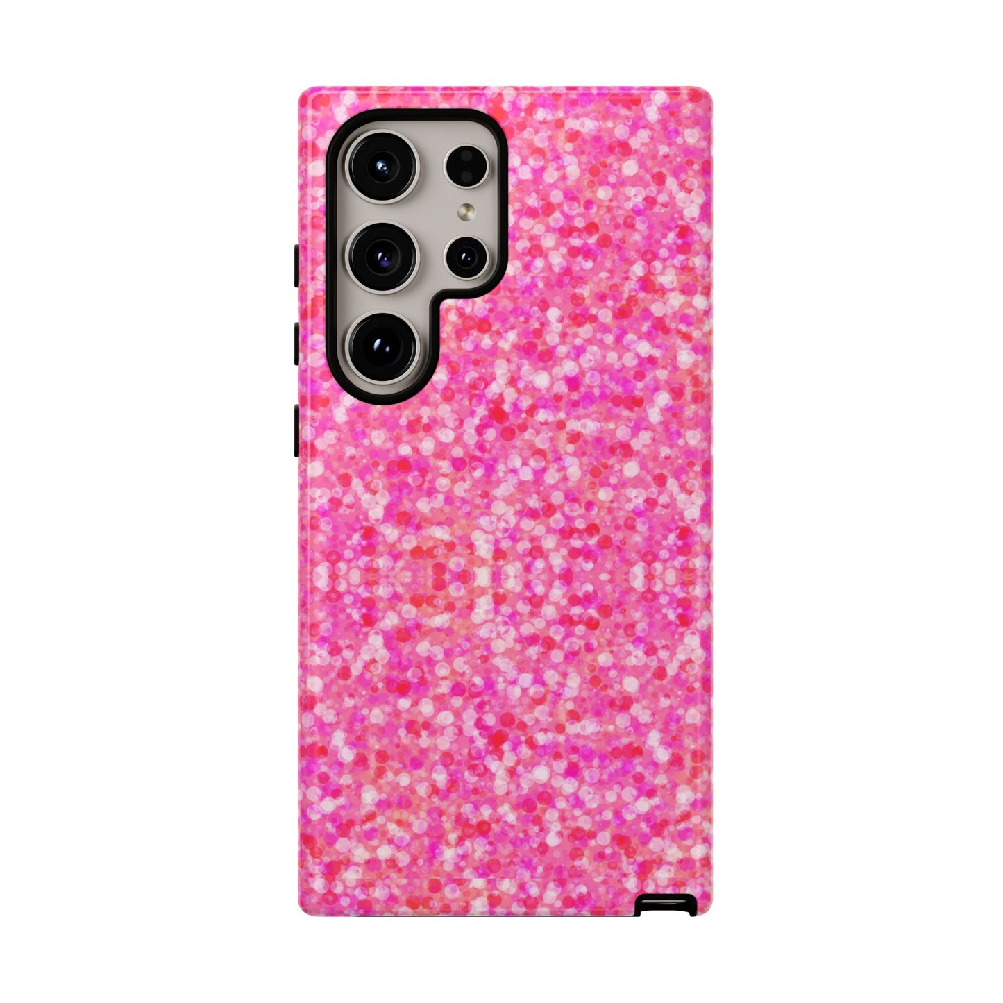 Poppin Pink iPhone Samsung Galaxy Google Pixel Tough Cases