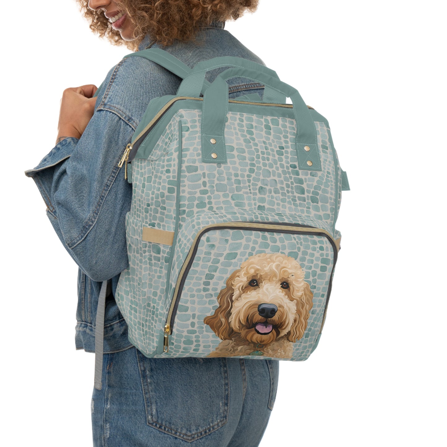 Goldendoodle Multifunctional Backpack